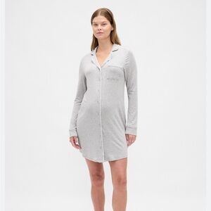 Women's Maternity Modal PJ Shirtdress